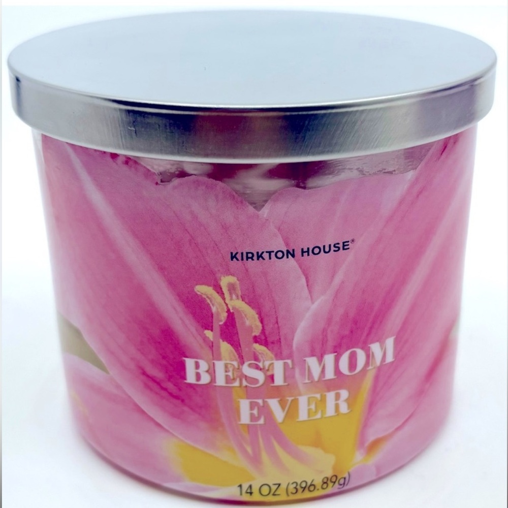 Kirkton House "Best Mom Ever" Scented 3 wick Candle - 14 oz